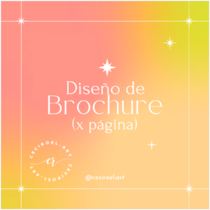 Brochure (x página)