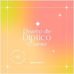 Díptico (2 caras)