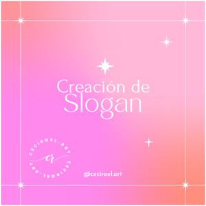 Creación de Slogan