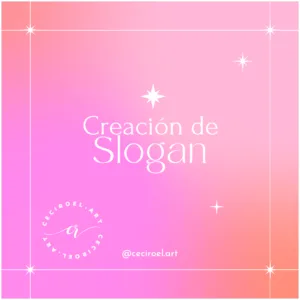 Creación de Slogan