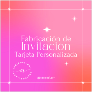 Diseño de Invitación o Tarjeta
